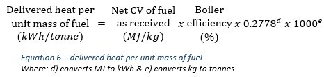 delivered heat per unit mass of fuel equation delivered heat per unit mass of fuel equation